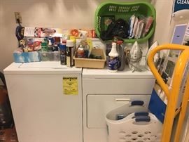 The washer and dryer are for sale.