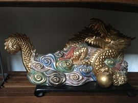 Heavy and colorful dragon