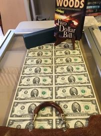 $2 US Currancy bill sheet - neat collectors item