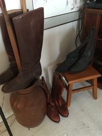 These boots are made for walking... and style! (Stingray and ostrich still look brand new)