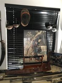 Amazing vintage and antique fencing gear and foils