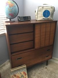 Our Mid Century Dresser! - And a very vogue n vintage Pan Am bag