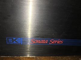Pair those speakers with this Sonata Series amplifier and you are on your way to an awesome system