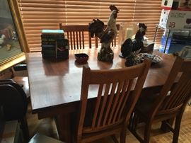 Nice Mission style dining table