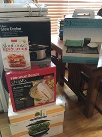 New crock pot, Mixer and complete grow center for herbs, etc