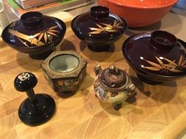 Some more vintage Japanese rice bowls