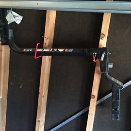 Hitch extension, for bike rack