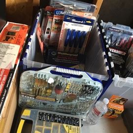 More bit sets and hand tools