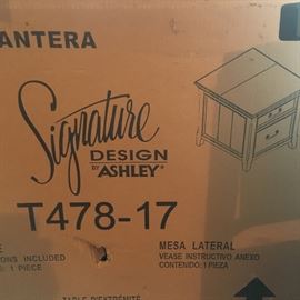 Still in the box, end table Signature Design by Ashley