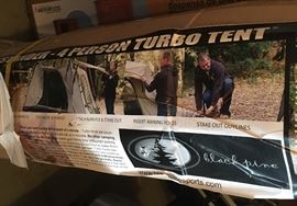 New 6 person tent, still in box