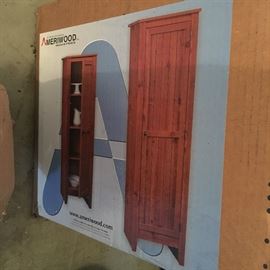 New tall cupboard- still in box