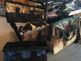 Ammo or tool totes, including a nice rolling on