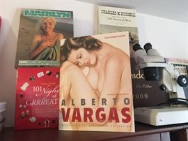 And lovely photographic books