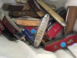Pocket knives a plenty
