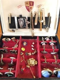 Get your GQ on with these cufflinks and tie bars