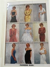 And stamps that gave us a look at Princess style.