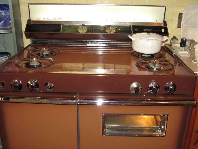 Just added to sale, 1960's Stove in great condition!  So Cool! 
