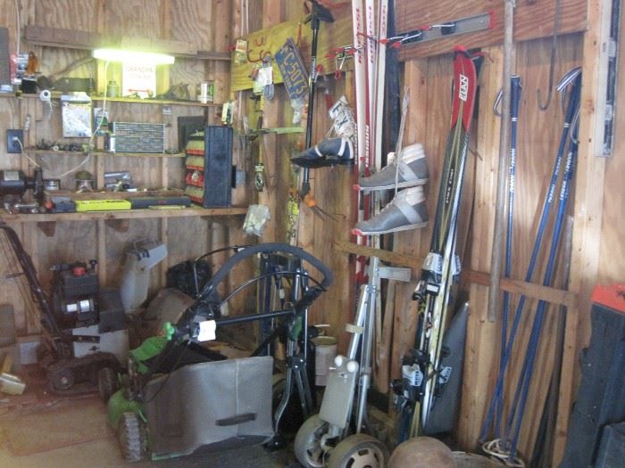 skis & tools