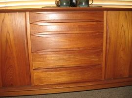 DYRLUND DANISH TEAK CREDENZA