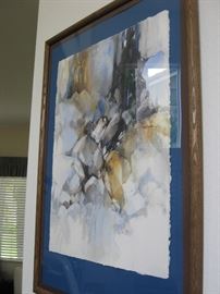 ORIGINAL SIGNED ABSTRACT PAINTING