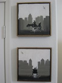 2 ORIGINAL SIGNED PAINTINGS