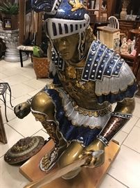 metal soldier /statue