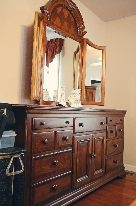 Mahogany Dresser with Mirror