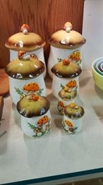 Lefton Mushroom Jars