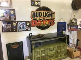 BUD LIGHT DARTS METAL WALL ART
