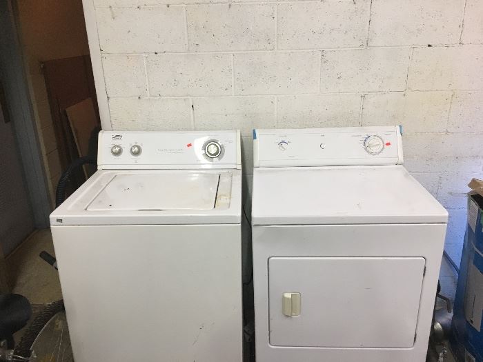WASHER AND DRYER