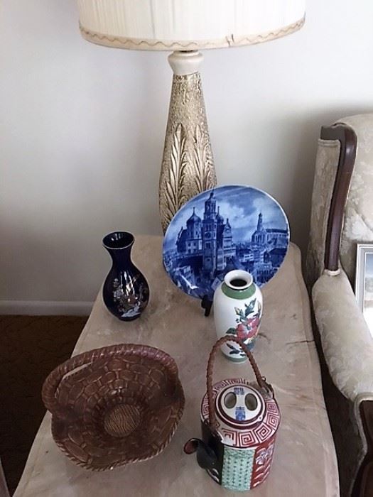 oriental and blue and white decorative accessories