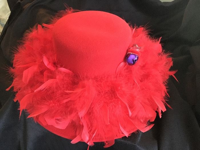 One of several Red Hats