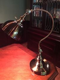 Brass Desk Lamp (21’’)