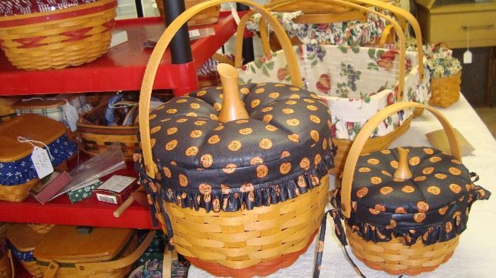 LONGABERGER Halloween Baskets