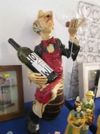 Snobby, adorable wine butler