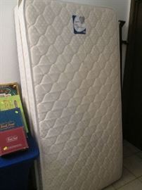 2-Twin Mattress Sets plus frames by Serta