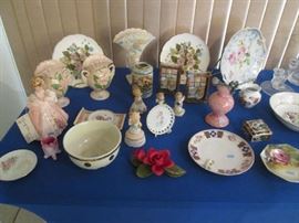 Decorative Plates, Bowls, Figurines and Vases