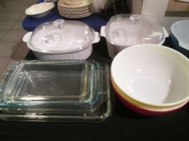 Corning Ware and Pyrex