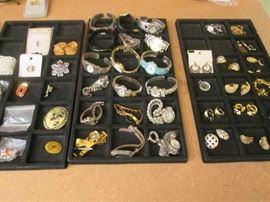 Assorted Costume Jewelry pieces.