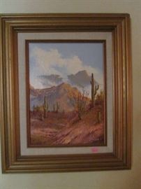 Southwest Art Piece by John Loo.