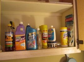 Cleaning Supplies.