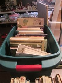 Loads of Cookbooks.