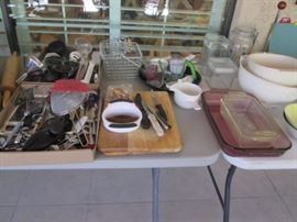 Cutlery and Casseroles.