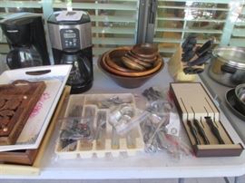 Knives and Flatware.