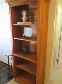 Tall Bookcase with Cornice Top.