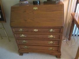 Drop-Front Desk by Jasper.  Great drawer storage.