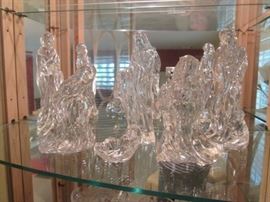 Crystal Nativity Scene by Lenox