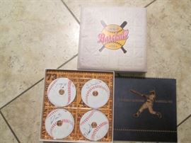 Baseball DVD's set