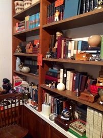 Bibliophiles take note! This is a small sampling, there are books from nearly era and genre.