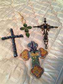 Several crosses from  around the house